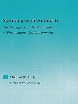 PDF Speaking with Authority von Michael W. Posluns