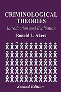 E-Book (pdf) Criminological Theories von Ronald L. Akers