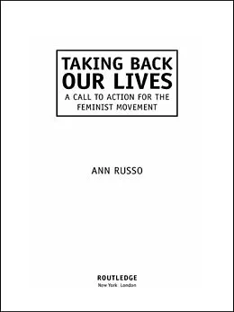 E-Book (pdf) Taking Back Our Lives von Ann Russo
