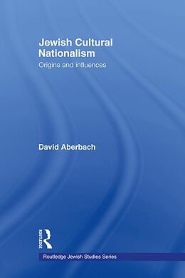 eBook (epub) Jewish Cultural Nationalism de David Aberbach