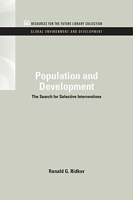eBook (epub) Population and Development de Ronald G. Ridker