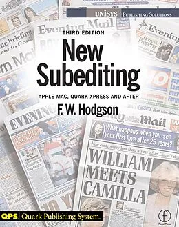 ePUB New Subediting von F W Hodgson