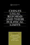 E-Book (epub) China's Legal Reforms and Their Political Limits von Ingrid Hooghe, Eduard B. Vermeer