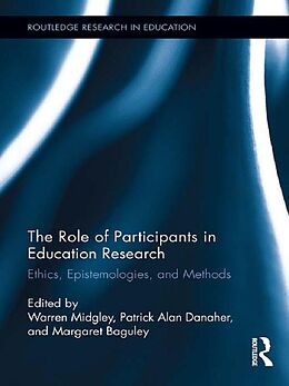 eBook (pdf) The Role of Participants in Education Research de 