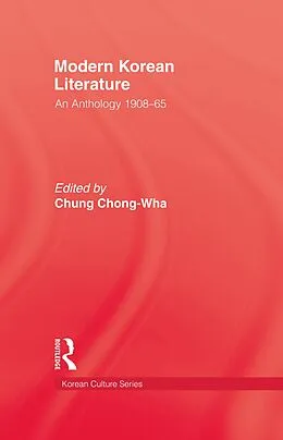 E-Book (epub) Modern Korean Literature von Chung