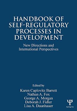 eBook (pdf) Handbook of Self-Regulatory Processes in Development de 