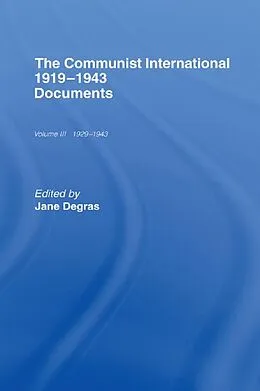 E-Book (pdf) Communist International von Jane Degras