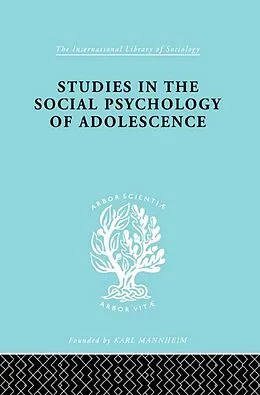 E-Book (pdf) Studies in the Social Psychology of Adolescence von J. F. Forrester Et Al, J. Richardson