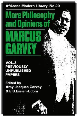 E-Book (pdf) More Philosophy and Opinions of Marcus Garvey von Amy Jacques Garvey