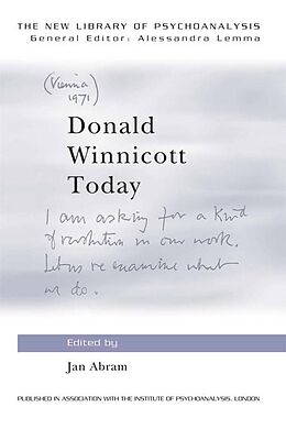 eBook (pdf) Donald Winnicott Today de 