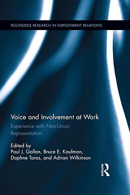 E-Book (pdf) Voice and Involvement at Work von 