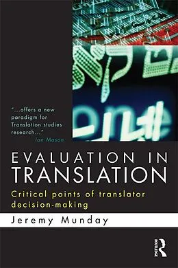E-Book (epub) Evaluation in Translation von Jeremy Munday