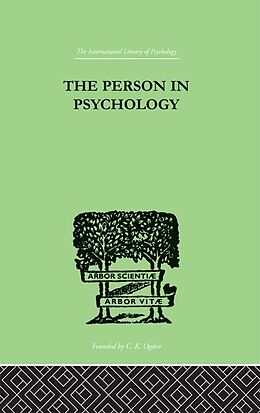 eBook (epub) The Person In Psychology de Paul Lafitte