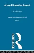 E-Book (pdf) A Last Elizabethan Journal V3 von Harrison