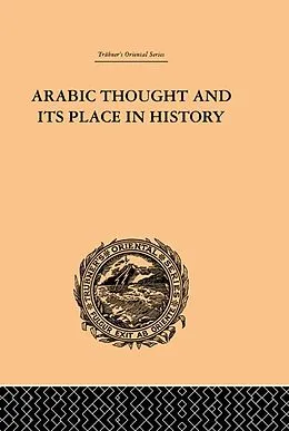 E-Book (epub) Arabic Thought and its Place in History von De Lacy O'Leary
