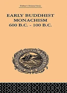 E-Book (pdf) Early Buddhist Monachism von Sukumar Dutt