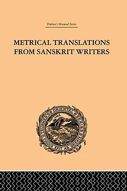 E-Book (pdf) Metrical Translations from Sanskrit Writers von J. Muir