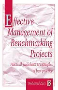 E-Book (epub) Effective Management of Benchmarking Projects von Mohamed Zairi