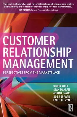 E-Book (epub) Customer Relationship Management von Simon Knox, Adrian Payne, Lynette Ryals