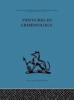 E-Book (epub) Ventures in Criminology von 