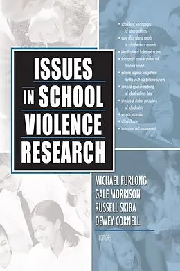 E-Book (pdf) Issues in School Violence Research von Rusell Skiba, Gale Morrison, Michael Furlong