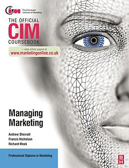 E-Book (epub) CIM Coursebook: Managing Marketing von Francis Nicholson, Richard Meek