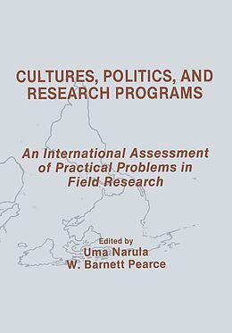 E-Book (epub) Cultures, Politics, and Research Programs von 