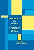 E-Book (epub) Communication at A Distance von David S. Kaufer, Kathleen M. Carley