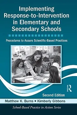 E-Book (epub) Implementing Response-to-Intervention in Elementary and Secondary Schools von Matthew K. Burns, Kimberly Gibbons