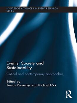 eBook (epub) Events, Society and Sustainability de 