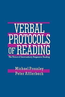 E-Book (pdf) Verbal Protocols of Reading von Michael Pressley, Peter Afflerbach