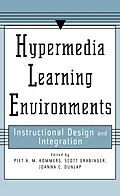 E-Book (pdf) Hypermedia Learning Environments von Joanna Dunlap, R. Scott Grabinger