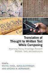 E-Book (epub) Translation of Thought to Written Text While Composing von 