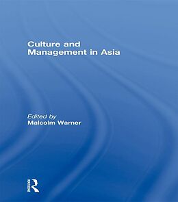 E-Book (pdf) Culture and Management in Asia von 