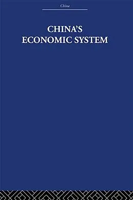E-Book (epub) China's Economic System von Audrey Donnithorne