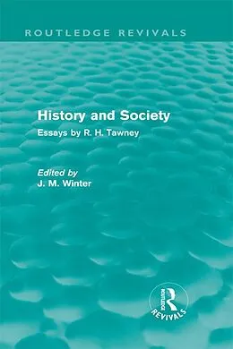ePUB History and Society von R. H. Tawney