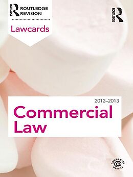 eBook (epub) Commercial Lawcards 2012-2013 de 