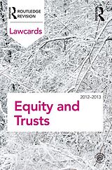 eBook (epub) Equity and Trusts Lawcards 2012-2013 de Routledge