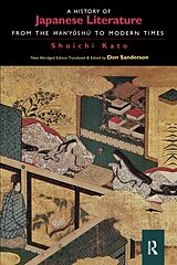 eBook (pdf) A History of Japanese Literature de Shuichi Kato, Don Sanderson