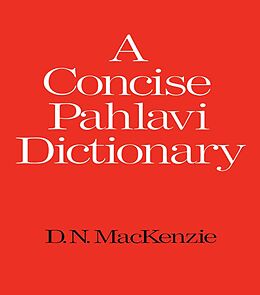 E-Book (epub) A Concise Pahlavi Dictionary von D. N. Mackenzie