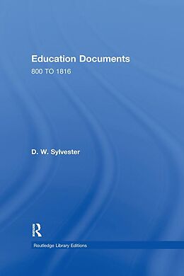 E-Book (epub) Education Documents von D. W. Sylvester