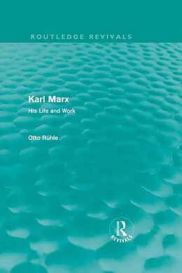 E-Book (pdf) Karl Marx von Otto Rühle