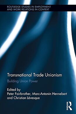 eBook (pdf) Transnational Trade Unionism de 
