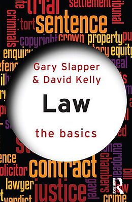 E-Book (epub) Law: The Basics von Gary Slapper, David Kelly