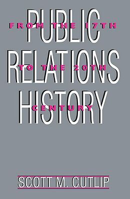 eBook (pdf) Public Relations History de Scott M. Cutlip