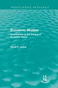 E-Book (epub) Economic Studies (Routledge Revivals) von David Levine