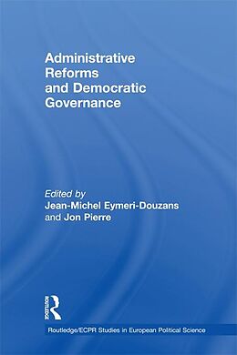 eBook (epub) Administrative Reforms and Democratic Governance de 