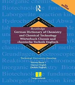 PDF Routledge German Dictionary of Chemistry and Chemical Technology Worterbuch Chemie und Chemische Technik von Gross