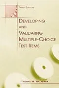 PDF Developing and Validating Multiple-choice Test Items von Thomas M. Haladyna