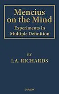 E-Book (pdf) Mencius on the Mind von I. A. Richards